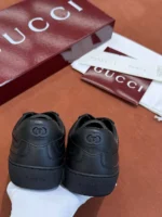 Женские кеды Gucci чёрного цвета, артикул 342847 — фото 7