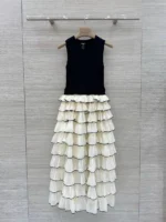 Женское платье Chanel чёрного цвета, артикул 343766