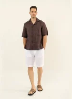 Льняные шорты LORO PIANA — изображение 2