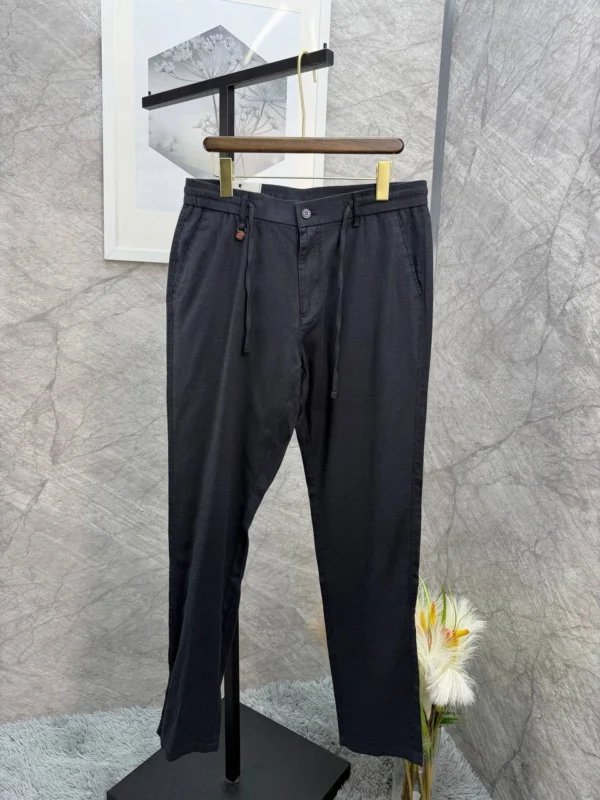 Льняные полуклассические брюки LORO PIANA