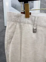 Льняные брюки LORO PIANA — изображение 6