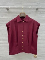 Женский костюм Loro Piana бордового цвета, артикул 343052
