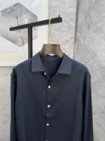Мужской костюм Zegna тёмно-синего цвета, артикул 343116 — фото 7