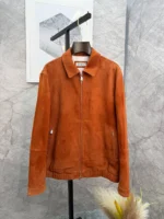 Мужская куртка Brunello Cucinelli коричневого цвета, артикул 343133