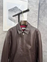 Мужская куртка Brunello Cucinelli коричневого цвета, артикул 343139 — фото 4