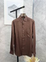 Мужской костюм Dolce Gabbana коричневого цвета, артикул 343165 — фото 3