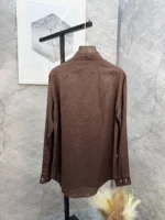 Мужской костюм Dolce Gabbana коричневого цвета, артикул 343165 — фото 4