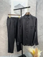Мужской костюм Dolce Gabbana чёрного цвета, артикул 343167