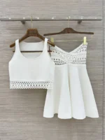 Женский костюм Alaia белого цвета, артикул 343268