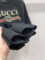Женская футболка Gucci чёрного цвета, артикул 343272 — фото 5