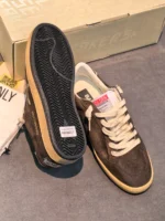 Женские кеды Golden Goose коричневого цвета, артикул 343314 — фото 6