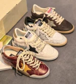 Женские кеды Golden Goose коричневого цвета, артикул 343314 — фото 2