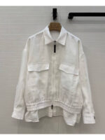 Женский костюм Brunello Cucinelli белого цвета, артикул 344276
