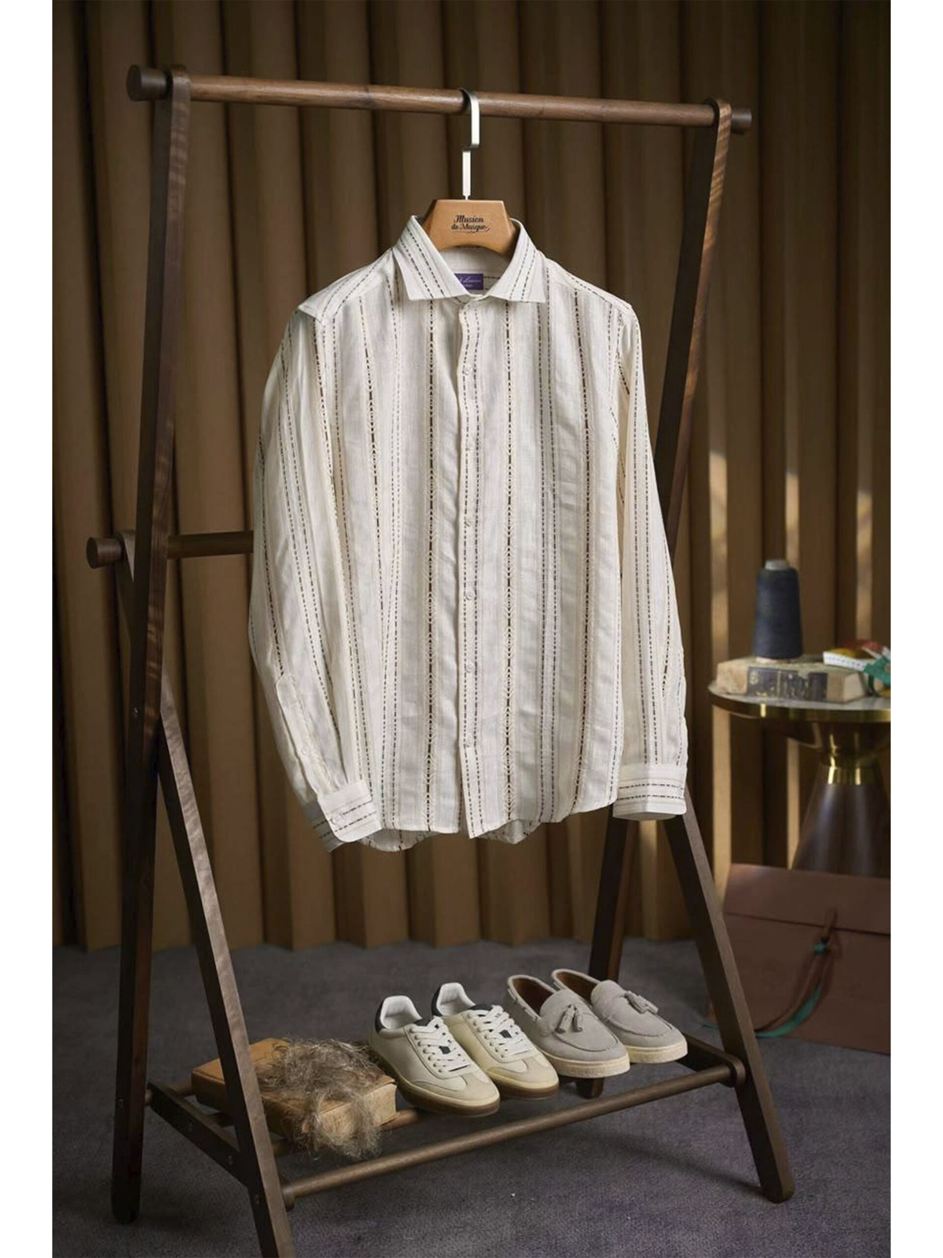 2 Льняная рубашка RALPH LAUREN — изображение 1