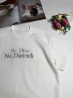 Женская футболка Dior белого цвета, артикул 344117 — фото 3
