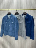 Куртка BRUNELLO CUCINELLI из натуральной замши — изображение 4