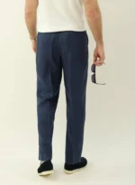 Льняные брюки LORO PIANA — изображение 3