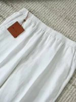 Льняные брюки LORO PIANA — изображение 4