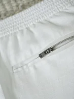 Льняные брюки LORO PIANA — изображение 7