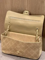 Женская сумка Chanel бежевого цвета, артикул 344226 — фото 3