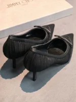 Женские туфли Jimmy Choo чёрного цвета, артикул 344335 — фото 4