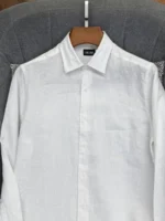 Мужская рубашка Zegna белого цвета, артикул 344362 — фото 3