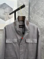 Льняная ветровка KITON — изображение 4