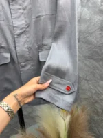 Льняная ветровка KITON — изображение 6