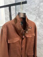 Льняная ветровка KITON — изображение 4