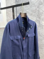 Льняная ветровка KITON — изображение 4