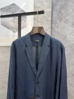 Мужской костюм Zegna тёмно-синего цвета, артикул 344418 — фото 7
