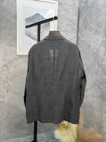 Мужской костюм Zegna серого цвета, артикул 344420 — фото 3