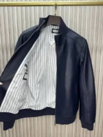Куртка из натуральной кожи BRUNELLO CUCINELLI — изображение 4