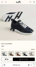 Кроссовки HERMES — изображение 6