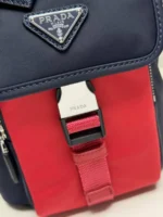 Мужская сумка мессенджер Prada чёрного цвета, артикул 344471 — фото 5