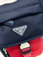 Мужская сумка мессенджер Prada чёрного цвета, артикул 344471 — фото 6