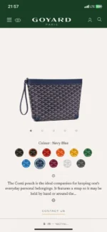 Клатч GOYARD — изображение 3