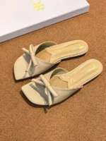 Женские мюли Dior кремового цвета, артикул 344536