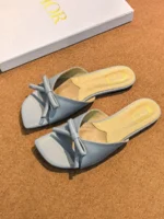Женские мюли Dior синего цвета, артикул 344539