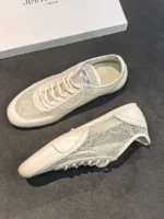 Женские кеды Jimmy Choo белого цвета, артикул 344545 — фото 3