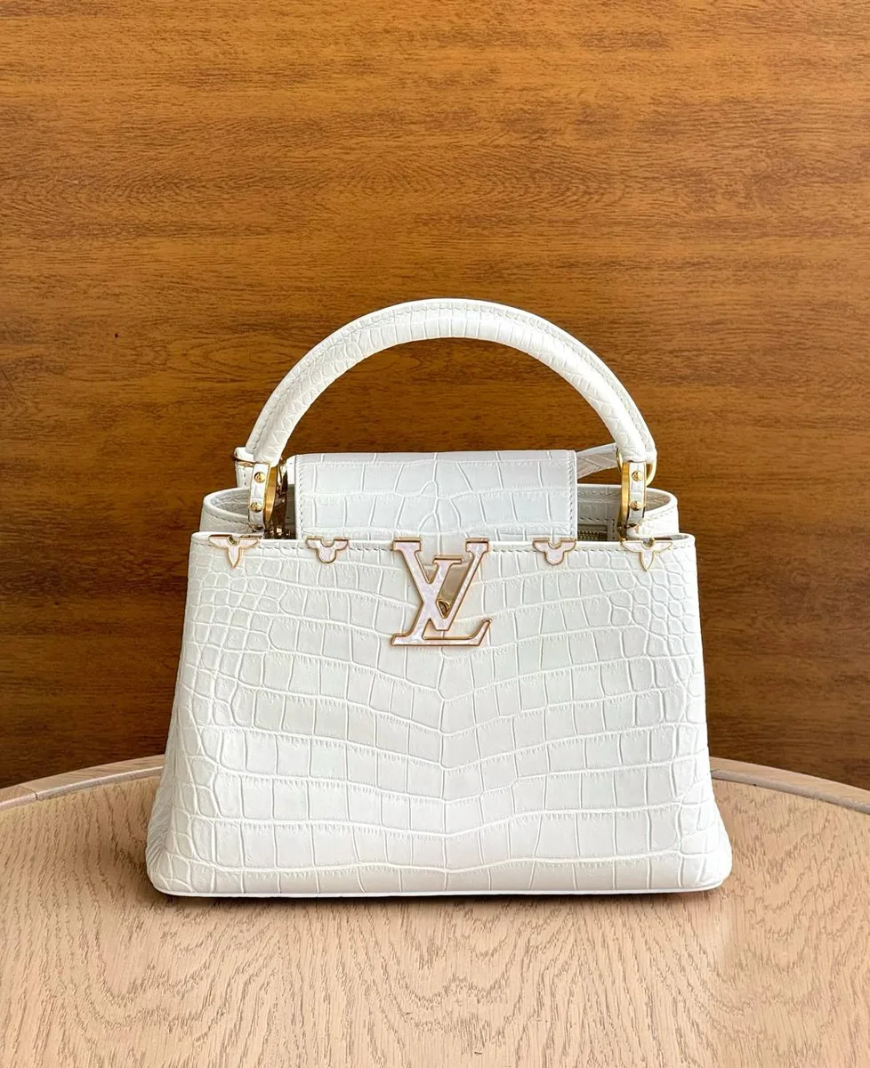344559_1 Женская сумка Louis Vuitton белого цвета, артикул 344559