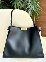 Женская сумка Fendi чёрного цвета, артикул 344561