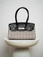 Женская сумка Hermes серого цвета, артикул 344586