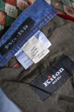 Джинсовые шорты KITON — изображение 9