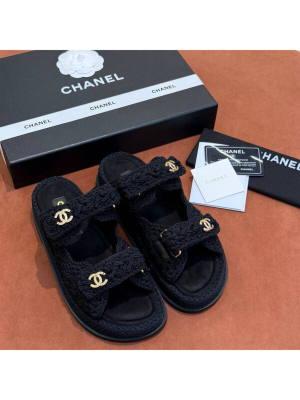 Шлепанцы CHANEL