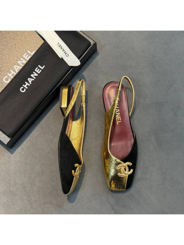 Туфли слингбэки CHANEL