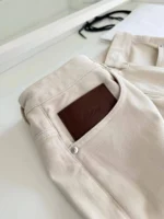 Мужские джинсы Brioni серого цвета, артикул 343398 — фото 3