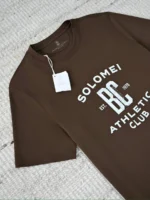 Мужская футболка Brunello Cucinelli коричневого цвета, артикул 343411 — фото 5