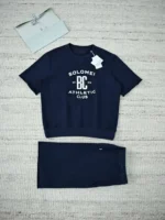 Мужской костюм Brunello Cucinelli тёмно-синего цвета, артикул 345208