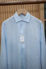 Льняная рубашка LORO PIANA — изображение 3